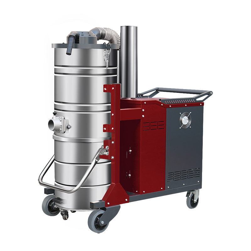 新疆坦洁380V 双桶手动反吹工业吸尘器X8系列